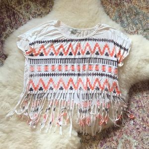 cute fringe top